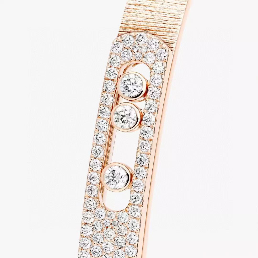 [Lume Jewelry] 2026 BRAND-NEW FROSTED BRACELET WITH DIAMONDS THREE COLORS