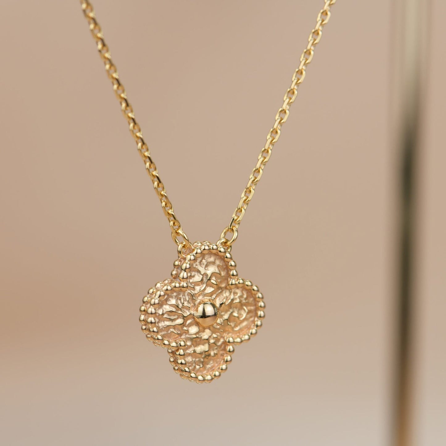 ¡®Lume Jewelry¡¯CLOVER 15MM  BRONZING NECKLACE