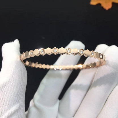 ¡®Lume Jewelry¡¯BEE LOVE SILVER DIAMOND BRACELET
