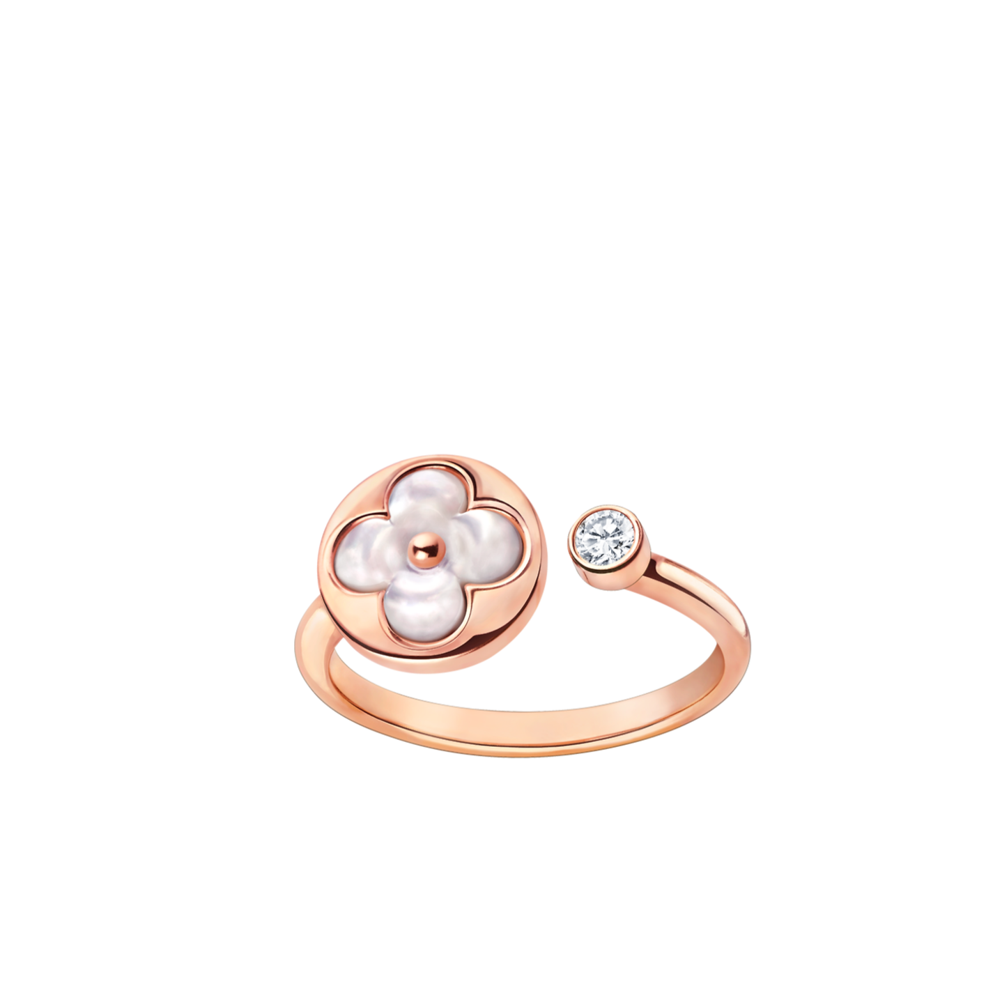 ¡®Lume Jewelry¡¯SUN 1 DIAMOND PINK MOP RING