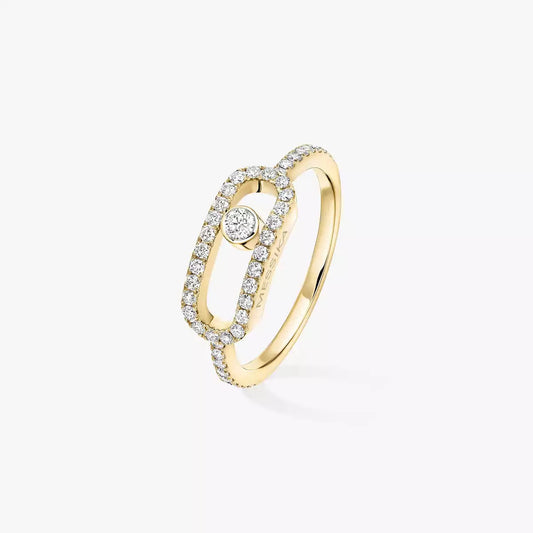 [Lume Jewelry]Move Uno Diamond Ring in Gold