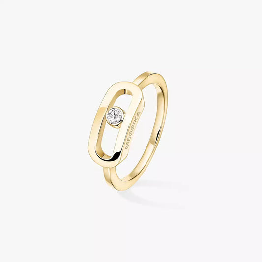 [Lume Jewelry]Move Uno Diamond Ring in Gold
