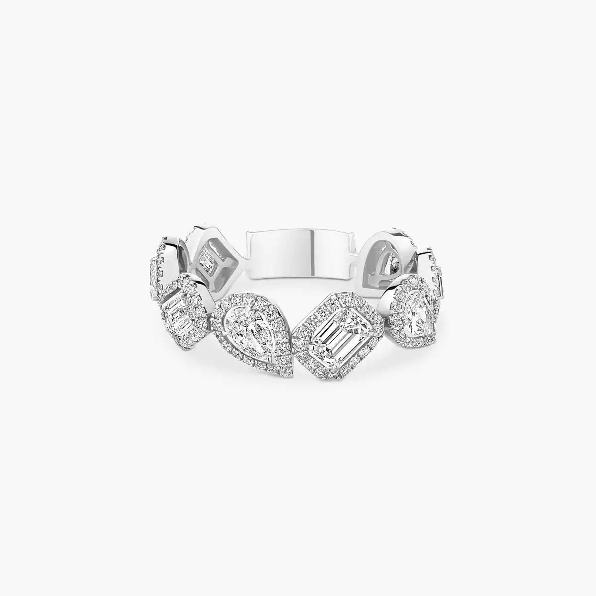 [Lume Jewelry]Diamond Wedding Ring My Twin
