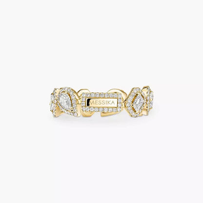 [Lume Jewelry]Diamond Wedding Ring My Twin