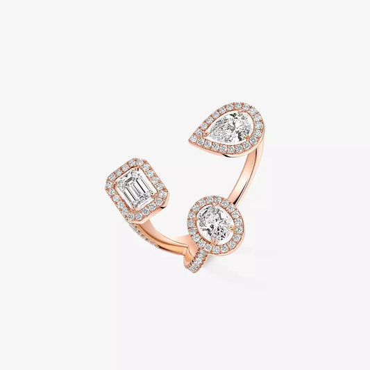 [Lume Jewelry] Diamond Ring 0,25ct My Twin Trilogy