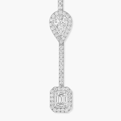 [Lume Jewelry]Diamond Drop Earrings My Twin