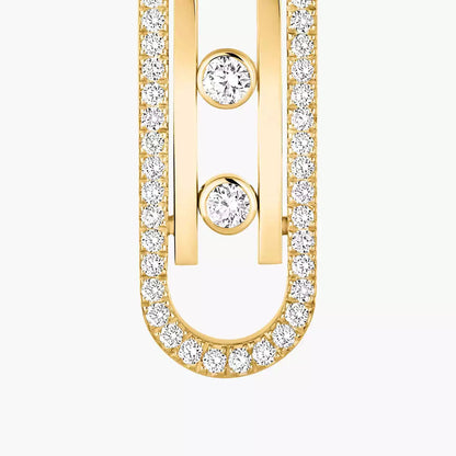 [Lume Jewelry]Diamond Pendant Earrings Move 10Th