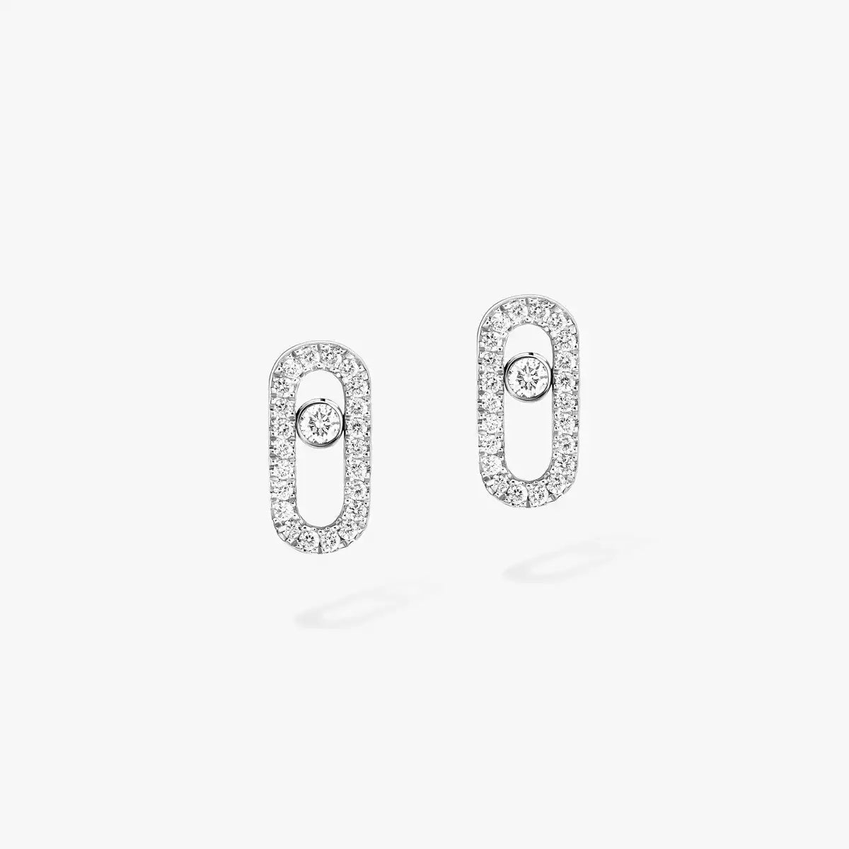 [Lume Jewelry]Move Uno Diamond Earrings