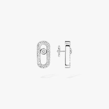 [Lume Jewelry]Move Uno Diamond Earrings