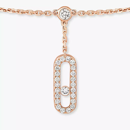 [Lume Jewelry] Move Uno pavé ankle bracelet