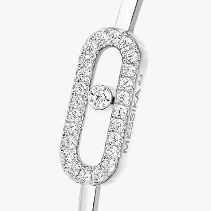 [Lume Jewelry]Move Uno pavé flex bangle medium