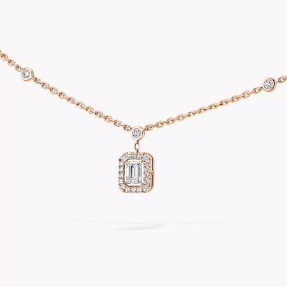 [Lume Jewelry]My Twin Diamond Necklace in Silver
