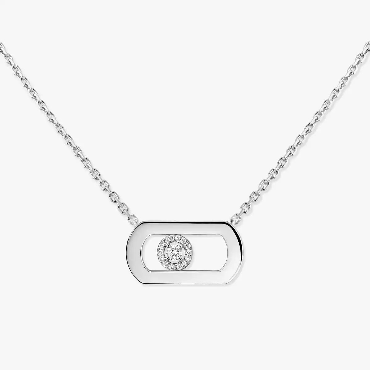 [Lume Jewelry]So Move Diamond Necklace in Gold