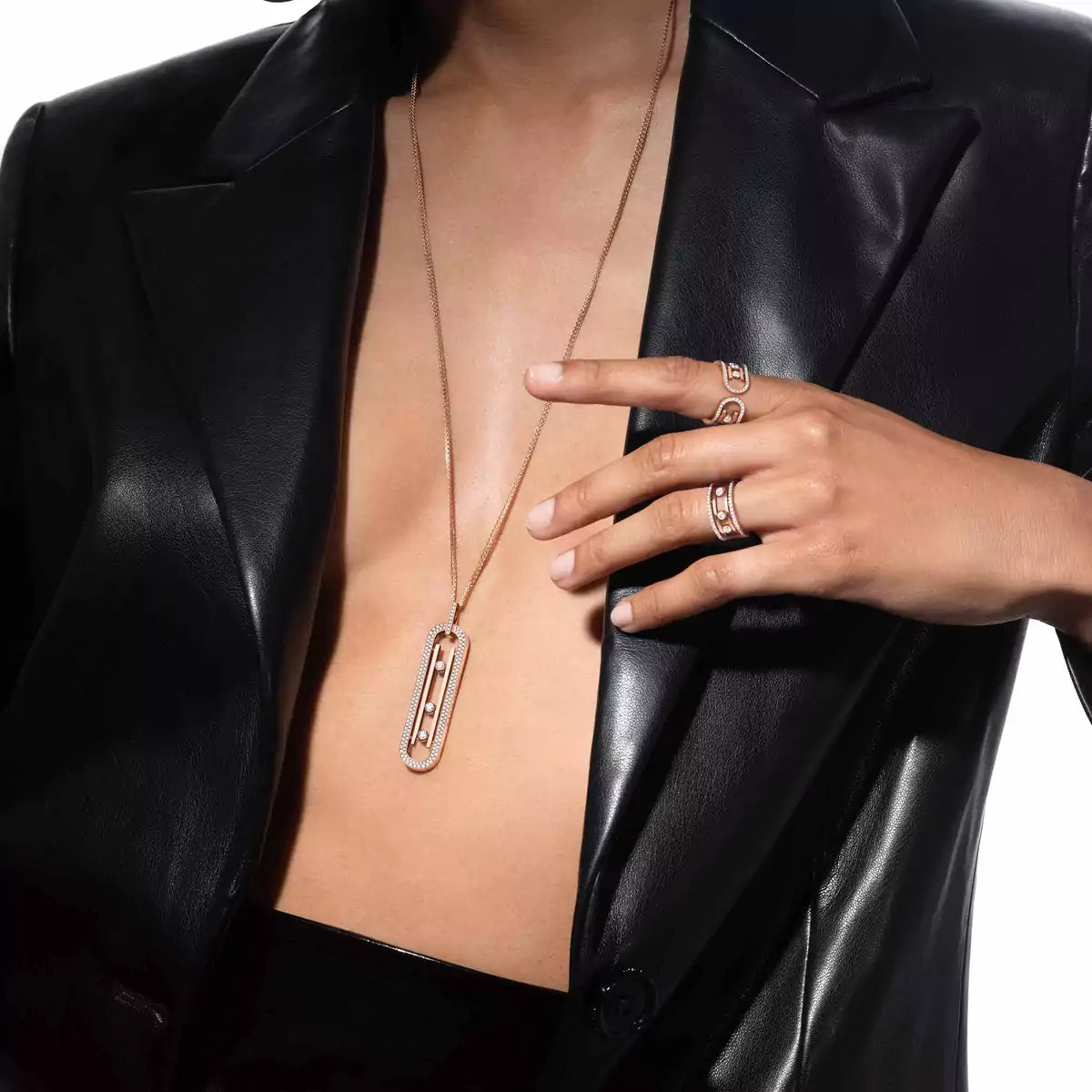 [Lume Jewelry]Move 10th Diamond Ring in Gold