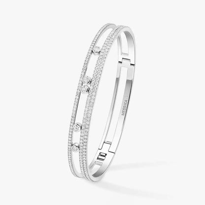 [Lume Jewelry]Move Romane pavé bangle