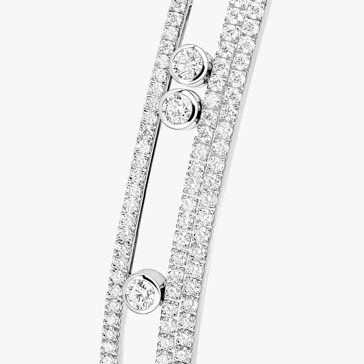 [Lume Jewelry]Move Romane pavé bangle