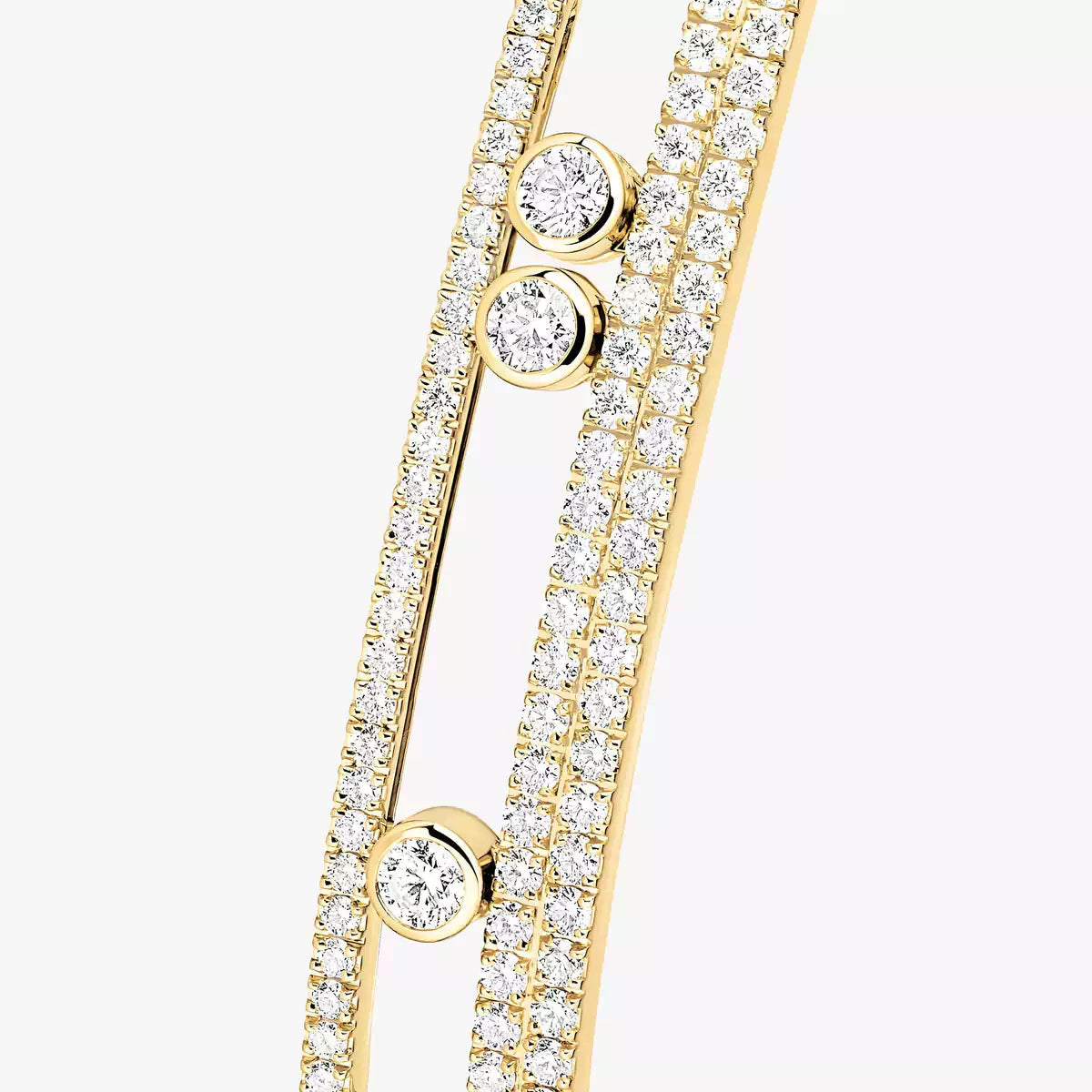 [Lume Jewelry]Move Romane pavé bangle