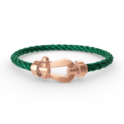 ¡®Lume Jewelry¡¯FORCE LARGE HORSESHOE NO DIAMOND BRACELET ROSE GOLD