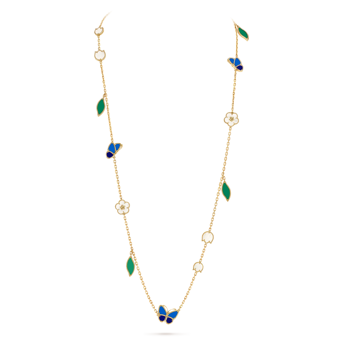 [Lume Jewelry] 26 NEW CLOVER 15 MOTIFS LUCKY NECKLACE